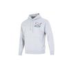 Puma Fandom Hoodie With Logo Print Men Tops Grey 537749-04