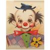 Diy Diamond Painting Cross Stitch Set Cartoon Clown Home Decoration Mosaic Diamond Embroidery