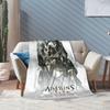 A- Assassin's Creed Пледы Фланелевые Винтажные Теплые Пледы для Покрывала Осень/Зима