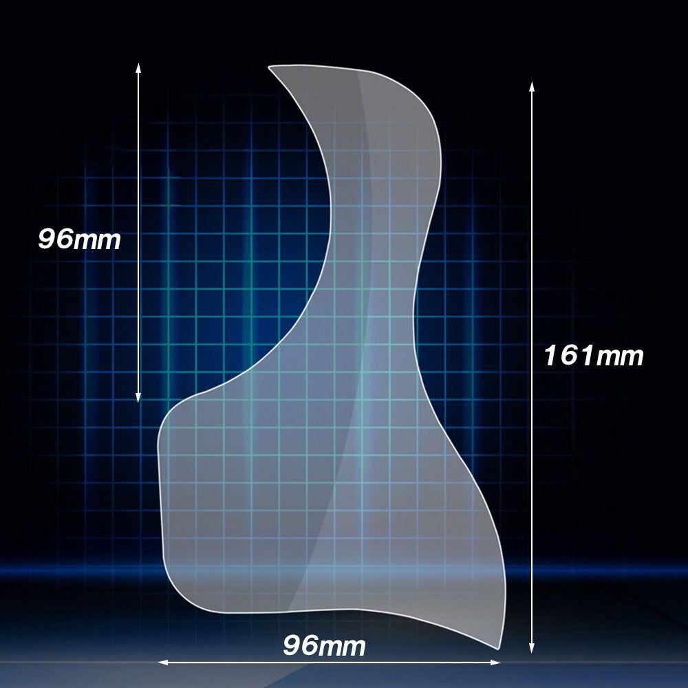 Народная акустическая мягкая пластина для царапин, защитная наклейка для гитары, наклейка с защитой, наклейка на доску