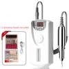 Машинка для маникюра и педикюра Pro, фрезер, rechargeable, для нейл-арта, электрическая шлифмашинка, полировщик с 12 насадками