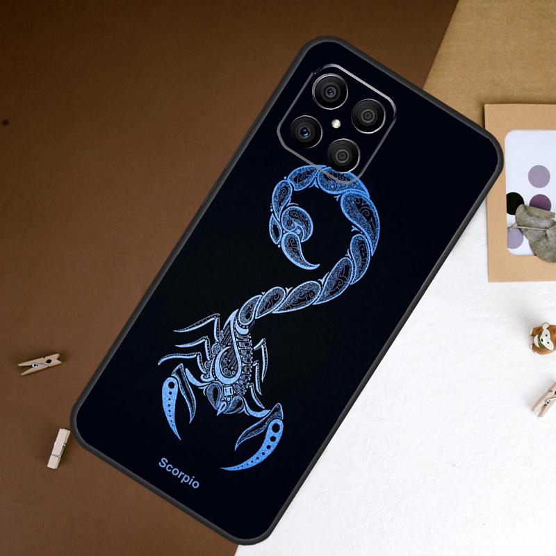 Чехол со знаком зодиака для Honor Magic 5 Lite Magic 6 Pro 50 70 90 X6 X7 X8 X9 8X X7a X6a X8a X9a X9b