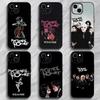 Чехол для телефона Emo Rock Legends M-My Chemical Romance Чехол для телефона Мягкая упаковка Легкий Для iPhone17 16 15 14 13ProMax