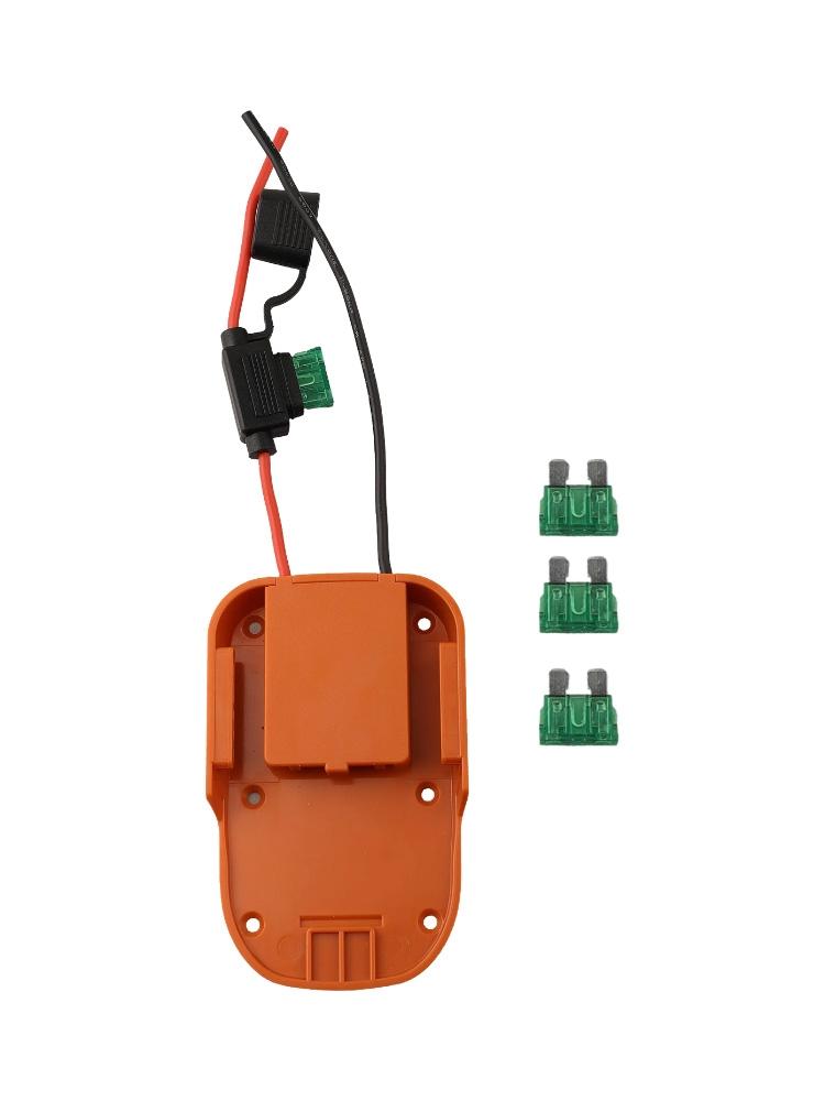 Надежный адаптер-док-станция для аккумуляторов Ridgid и AEG 18V из качественных материалов