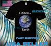 НОВАЯ Футболка PREMIUM CITIZEN OF EARTH ЛОГОТИП Футболка СМЕШНАЯ УНИСЕКС РАЗМЕРЫ ОТ S ДО 5XL