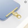 0.3Mm Sturdy Metal Cellphone Tether Tab 360 Degree Rotation Phone Hanging Strap Gasket Replacement Phone Lanyard Patch Clip