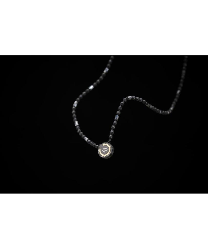 Colantotte THEO Necklace LUSSO Black 52cm