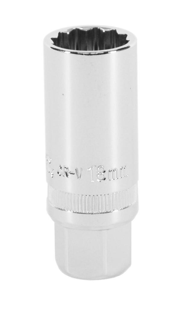 KITACO Plug Socket Mag Catch Type Hexagonal Width Across 18mm Compatible with Total Length Approx. 65.0mm General Purpose 674-0401181