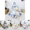 Adorable Cute Bear Print Canvas Backpack For Boys And Girls Age 3 To 6 Years