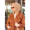 Premium Jersey Hijab Camel