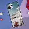 Oia Santorini Greece Case For POCO X5 X3 F5 Pro F3 F4 X4 GT M5s C40 Cover For Xiaomi 13 12 Lite 11T 12T Pro 12X