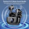 Wireless Earbuds Bluetooth 5.3 Headphones 40H Playback HiFi Stereo Ear Buds Noise Cancelling sIP7 Waterproof Earphone for iOS Andriod