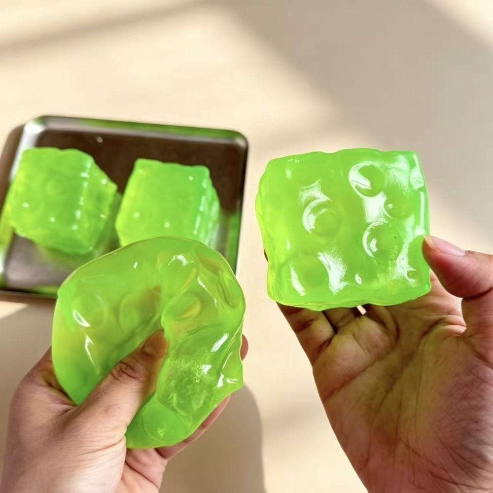 Super Soft Cheese Squishy Toy 6cm Fidget Toy Novelty Cheese Pinch Children's Gifts