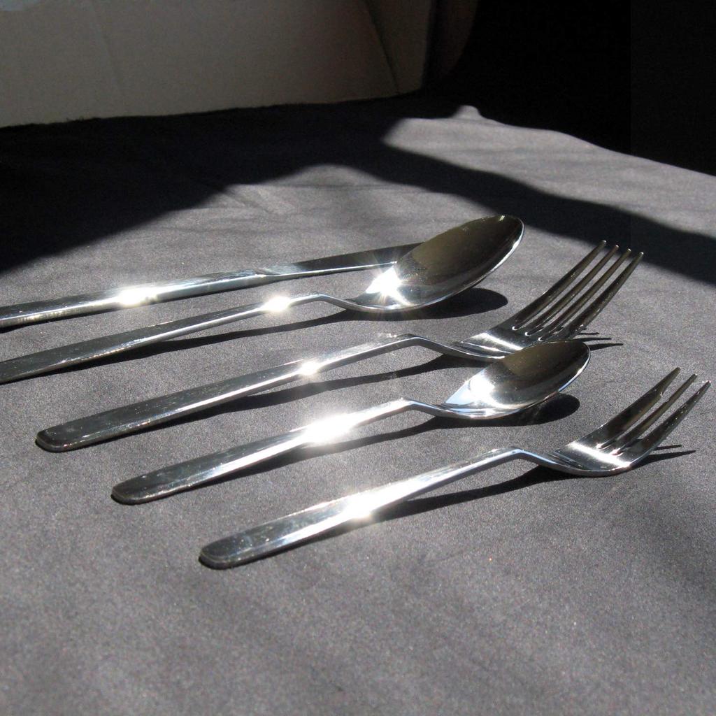 Nagao Slim Dinner Cutlery Set of 10 Stainless Steel Made In Japan