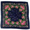 70*70cm Babushka Square Bandana Women Floral Print Russian National Scarf