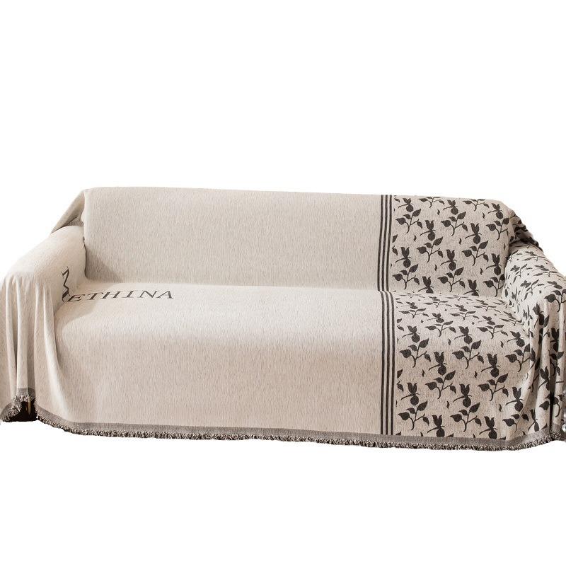 Simple High-Grade Chenille Sofa Cover Cloth Full Covered Anti-Scratching Sofa Towel Sofa Cover Sofa Cover
