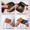 Mura and Accordion Compact and Holds Bills Navy Men's Women's Wallet, Lightweight, Folding,