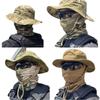 Sunscreen Balaclava Boonie Hat Wide Brim Sun Hat Durable Fishing Cap Full Face Mask Set  Climbing