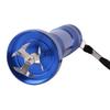 Useful Zinc Alloy Electric Metal Grinder Herb Tabacco Crusher Grinder Cracker Flashlight