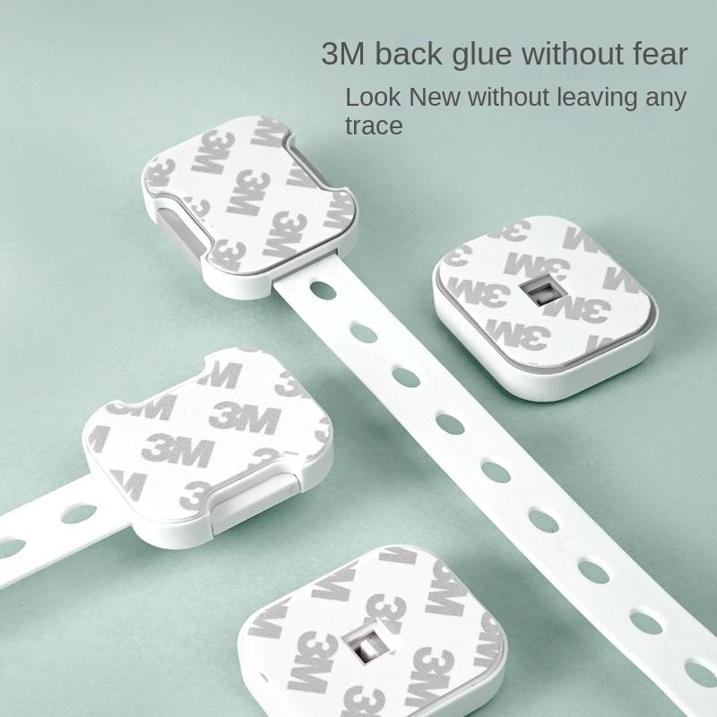 2/6pcs Anti-pinch Drawer Lock Baby Cabinet Sliding Door Window Multi-functional Protective Child Safety Lock