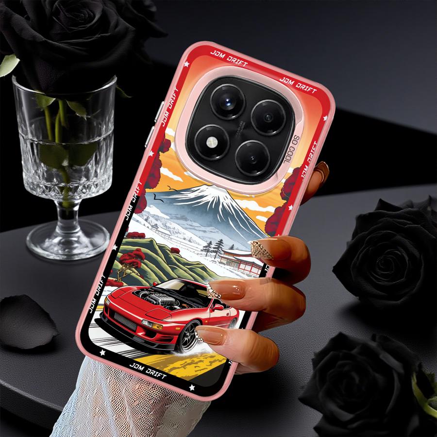 Case for Xiaomi Redmi Note 14 A2 13C A1 10 Note 13 12 Pro Plus 11 Pro 12C 14C 12 Phone Cover JDM Sport Car
