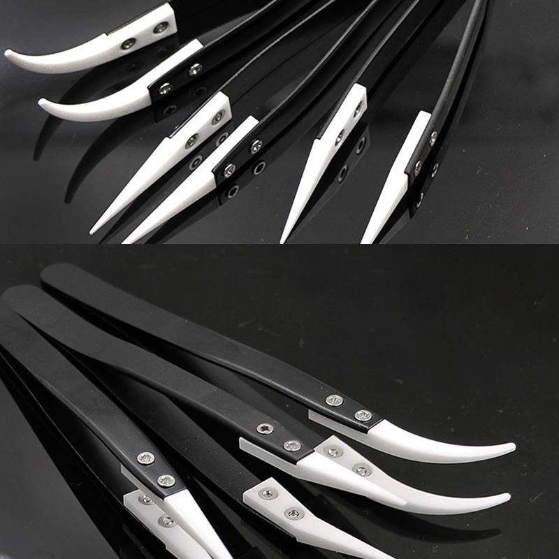 Антистатические керамические пинцеты из нержавеющей стали. Прецизионные пинцеты для обслуживания.