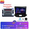 9"Android 14 Автомагнитола Carplay для Mitsubishi Outlander 2/Peugeot 4007/Citroen C-rosser мультимедиа Видеоплеер 4G GPS Стерео FM