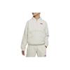 Nike Athletics Repel Graphic Half-Zip Stand Collar Pullover Sweatshirt Kids Tops White DX5365-072