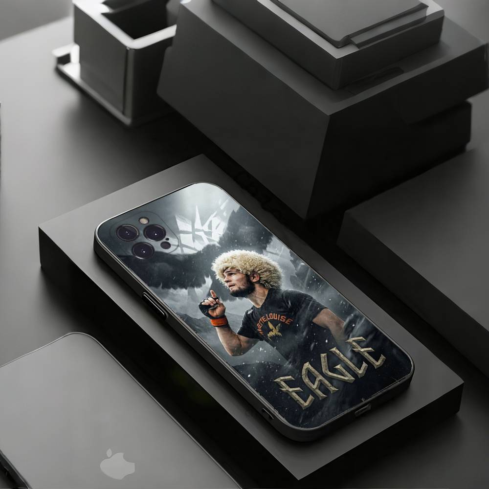 Чехол для телефона Хабиба Нурмагомедова для iPhone 11Pro 13 12 11 Pro Max 16e 17 Air 16 15 14 Plus 11ProMax