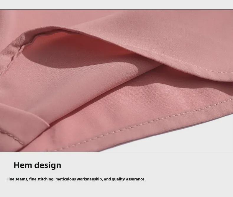 Лето 2023 г., женская стильная блузка свободного кроя из шифона с оборками и коротким рукавом