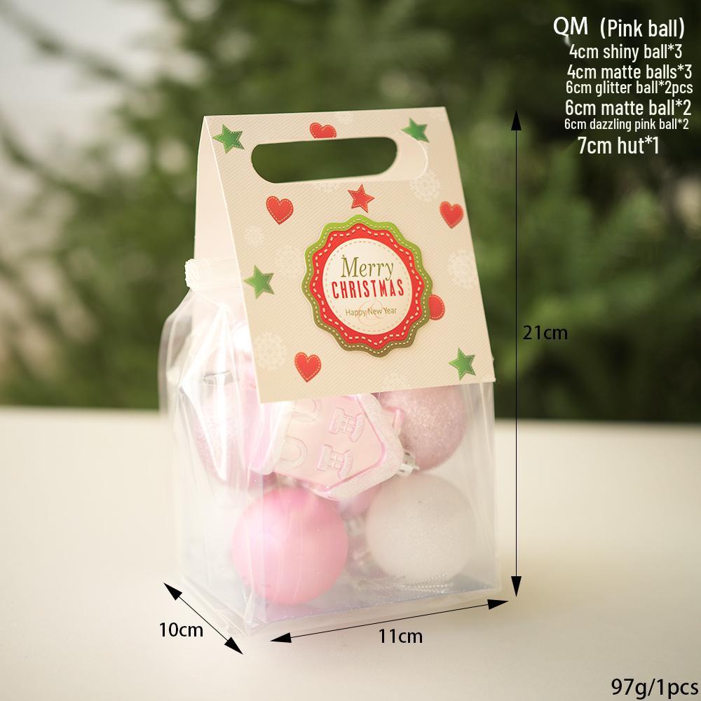 Набор елочных украшений: Девять расписных макаронс конфетных цветов, неправильной формы