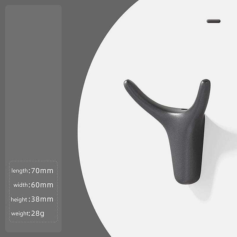 Современный скандинавский светлый роскошный алюминиевый сплав новый подвесной крючок для ванной комнаты, гардеробная дверь, настенный крючок для одежды и гардероба
