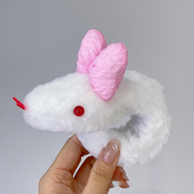 Мультяшная маленькая змея, плюшевая, хлопающая, круглая, аниме-игрушки, кавайные, мягкие куклы, забавная, креативная, змея, кукла, подарок на день рождения для детей