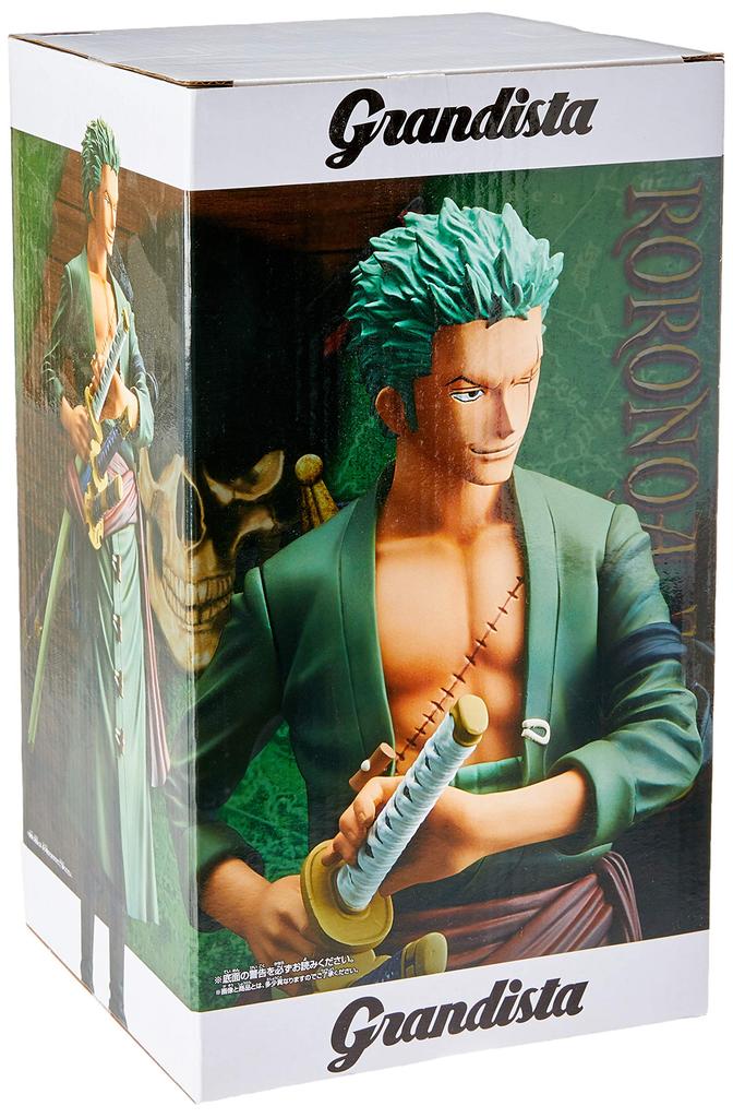 BANPRESTO One Piece Grandista GRANDLINE RORONOA ZORO Roronoa Zoro 1 тип всего -THE MEN-