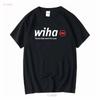 Футболка с логотипом Wiha Tools Размеры S 4XL Американская Забавная США винтажная Стильная Дышащий Топ Для Повседневной Носки с принтом