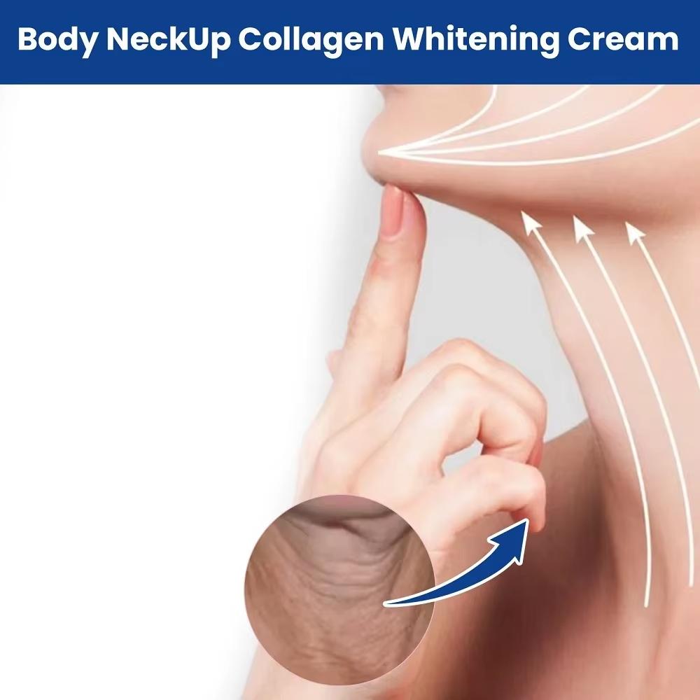 Подтяжка лица Укрепляющий отбеливающий разглаживающий уход лосьон Гидролизованный коллагеновый крем для шеи Увлажняющий омолаживающий крем для шеи