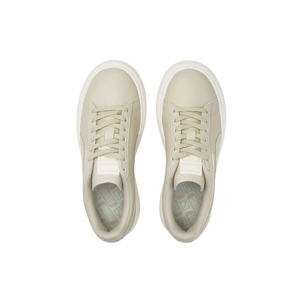 Puma Suede Mayu Tonal Casual Low-Top Sneakers Women Sneakers Khaki 384870-02