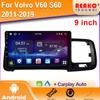 Android Car Radio For Volvo V60 S60 2011-2019 Video Multimedia Bluetooth Player Navigation GPS Carplay Autoradio stereo