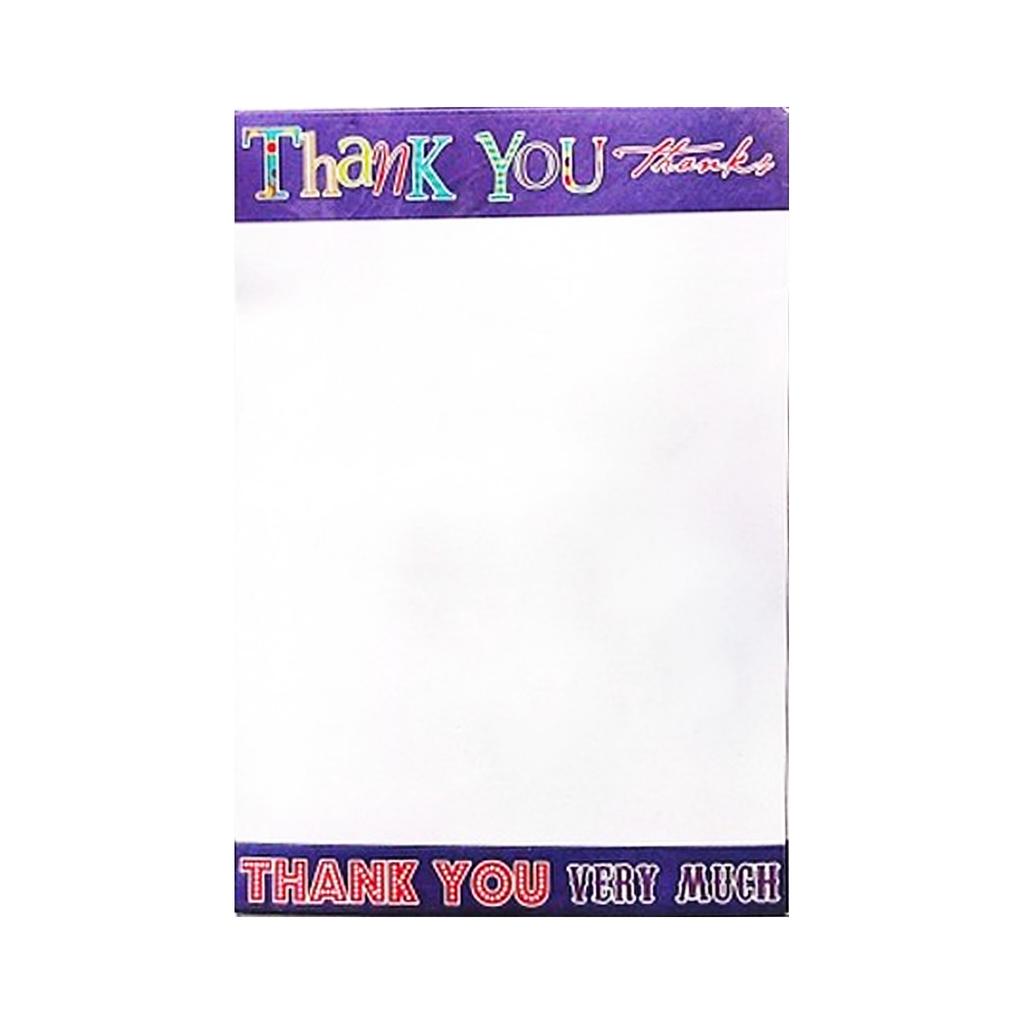 Simon Elvin Текстовая открытка с благодарностью (Пакет из 20)