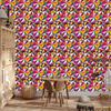 Geometric colorful pattern wallpaper for living room and bedroom 50x1000