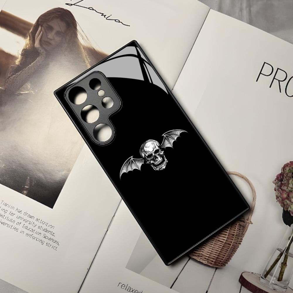 A-Avenged Sevenfold Phone Case For Samsung Galaxy S26 S25 S24 S23 S22 S20 S21 Edge Ultra Plus Fe Colored Silver Cover