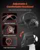 VEVOR Welding Helmet Auto Darkening, 93 x 43 mm True Color Welding Hood, Solar Powered Welder Mask 2 Arc Sensors