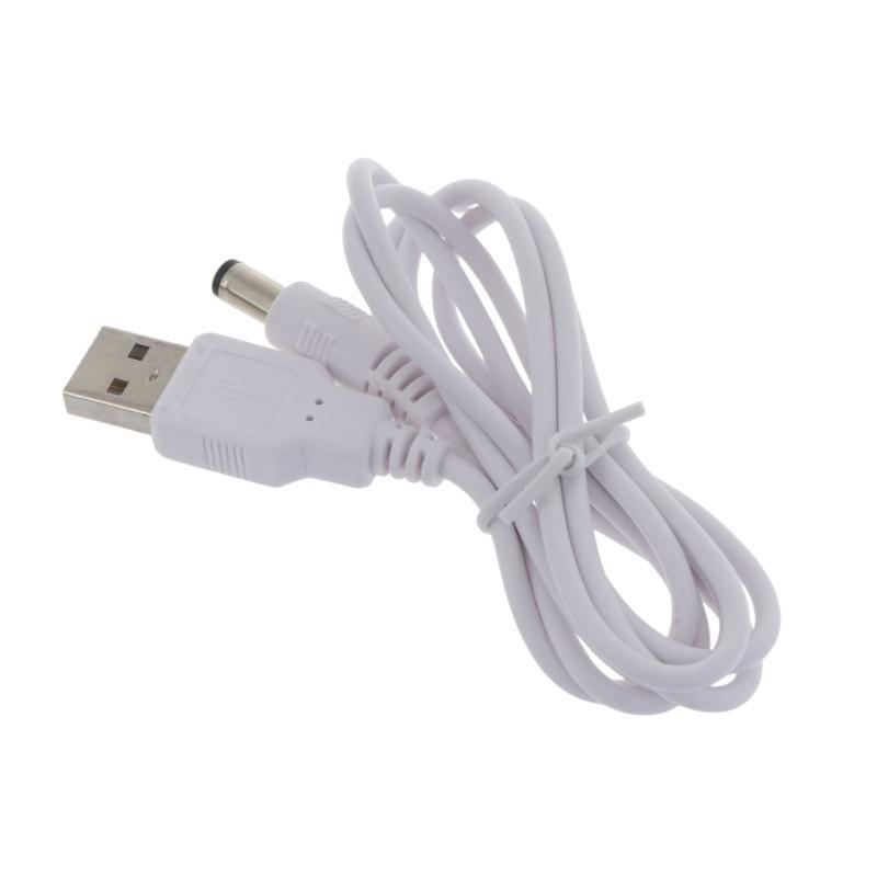 5V Power Cable USB 2.0 Male to 5.5mm x 2.5mm Male Power Cord for Router, LED Light,Speaker 1M/2M3M Cable