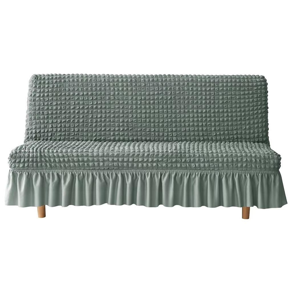 Sofa Cover All-Inclusive Slipcover for Armless Folding Lazy Sofa Bed, Fits Any Sofa Perfectly Universal Style Thick and Spandex