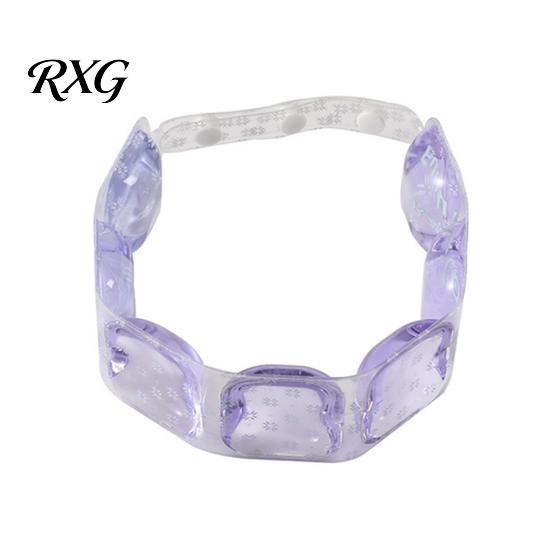 Skin Friendly Cooling Wrap 1/2Pcs Neck for Summer, Reusable Adjustable Wearable Ice Pack, Heat Relief Band Heatstroke Prevention Cooler Collar Outdoor