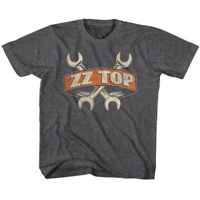 Футболка ZZ Top Rock Band Wrenches для мальчиков, девочек, молодежи, малышей, мерч с тура