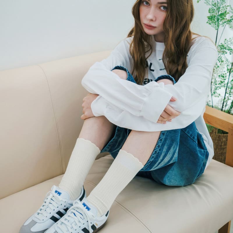 meminn flow silky lip socks 4colors