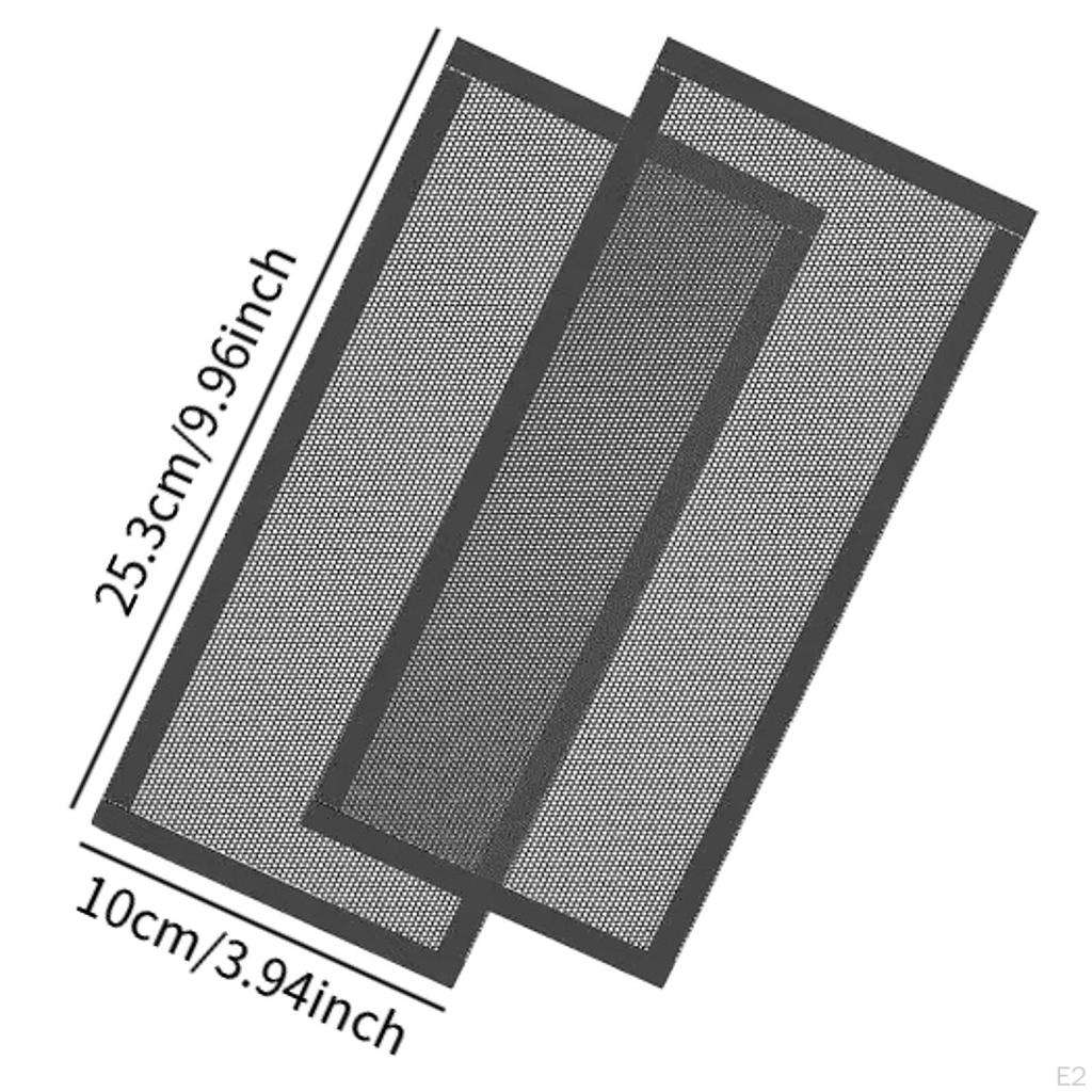 2 Pieces Decor Grates Floor Vent Cover Low Profile Ventilation Decorative for Register Home