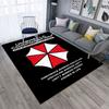 Sci-Fi game Resident Evil, Umbrella Corporation, soft carpet, home living room, office chair pad, door mat, door mat carpet U1