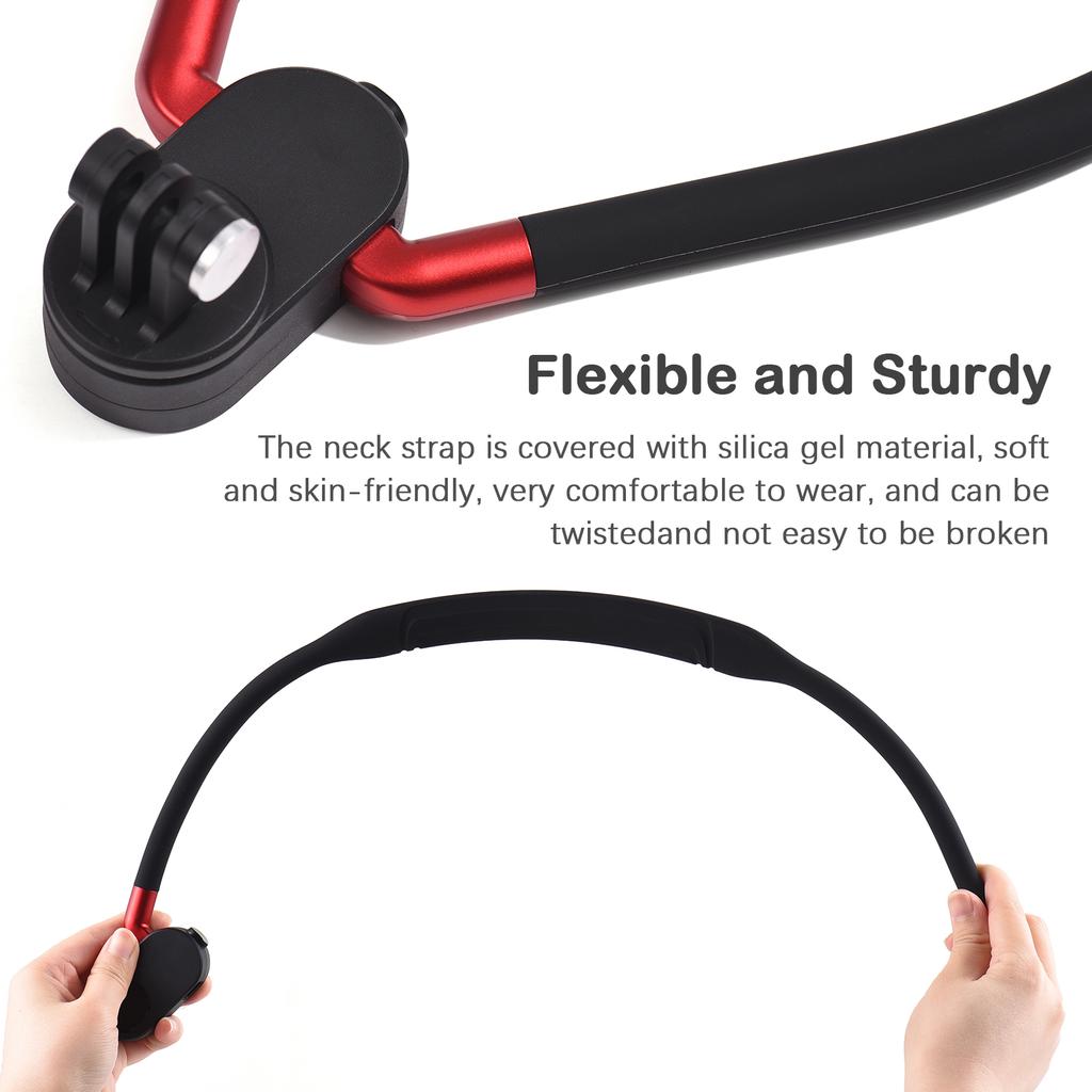 Нагрудный держатель для спортивной камеры, крепление на шею для смартфона, нагрудный держатель с адаптером для крепления экшн-камеры